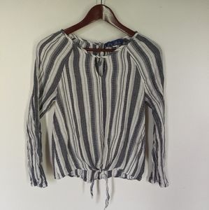 2/$20 Blue Rain Tie Long Sleeve